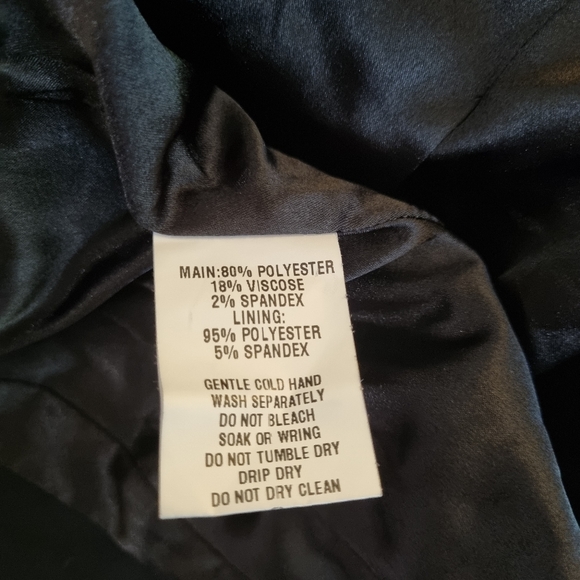 Cooper St Size 6 Black Blazer With Chain Detail Single Breasted Shawl Lapel - Picture 11 of 11